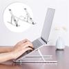 Adjustable Laptop Support Base Fully Foldable Portable Laptop Riser