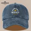 Кепка-бейсболка Винтажная Королевского Клуба Монако Регулируемая Snapback Легкая Унисекс Шляпа для Рыбалки на Открытом Воздухе Пляжа Барбекю