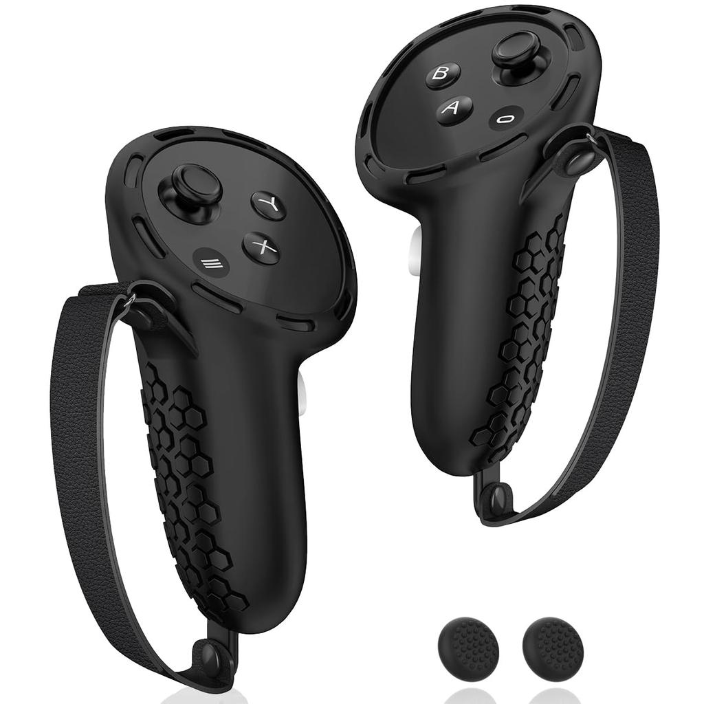 Controller Handle Q3 VR Accessories Handle Cover VR Touch Controller with Silicone Cover Anti Slip Finger Rod Cover