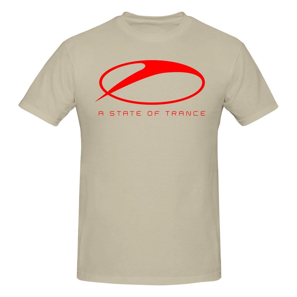A State Of Trance Vneck Tshirt Japanese Street Rich Color Tee