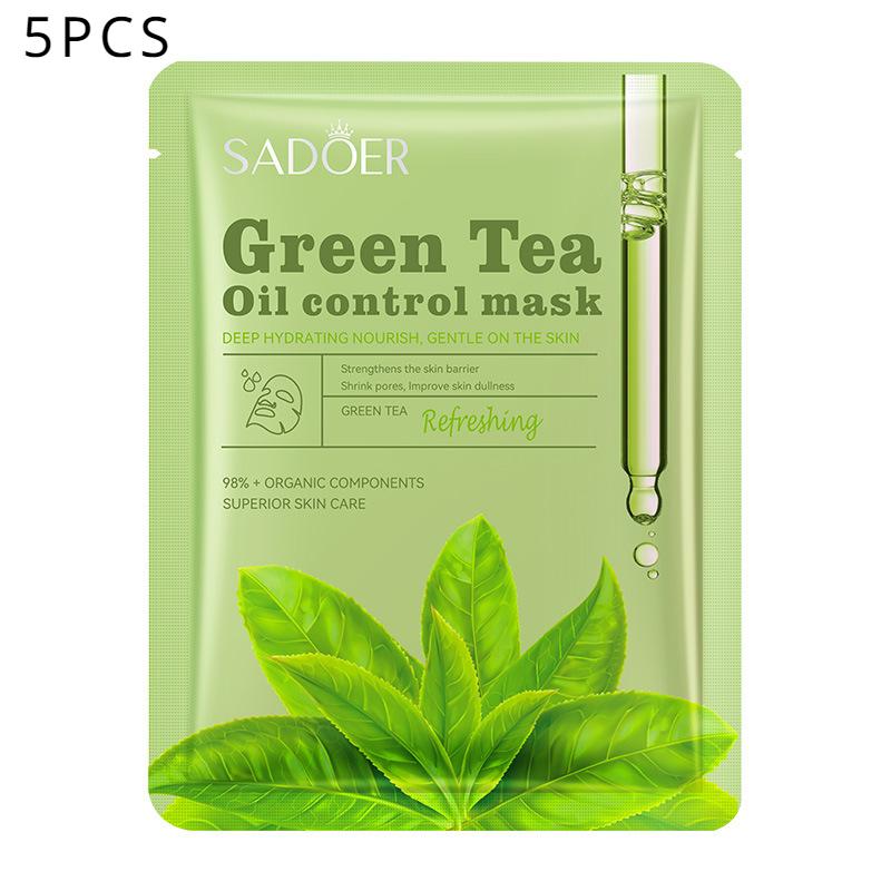 Sadoer Green Tea Oil Control Mask Moisturising and Hydrating Face Mask