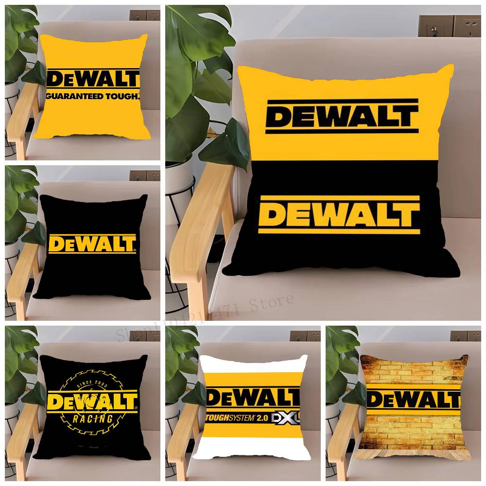 Модная коробка для инструментов D-DeWalt Наволочка Декор для дома Плед для дивана кровати автомобиля decoration Подарочная идея