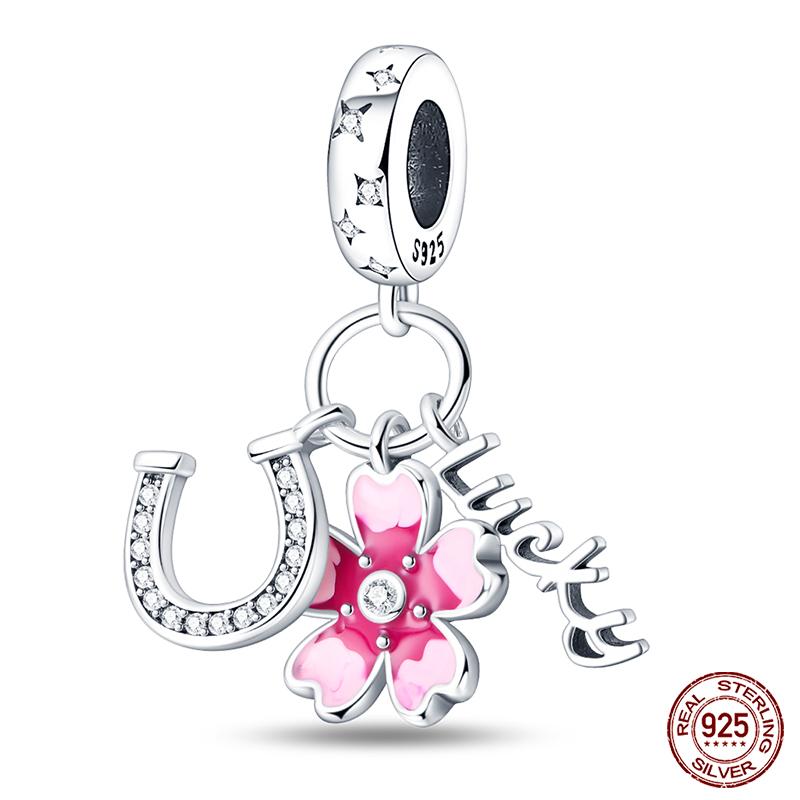 Fit Qikaola Original Bracelet Copper Flower Bird Series Charms Beads For Women Fashion Diy Jewelry Gifts Making