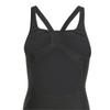 Adidas Girls 3 Stripes One Piece Swimsuit