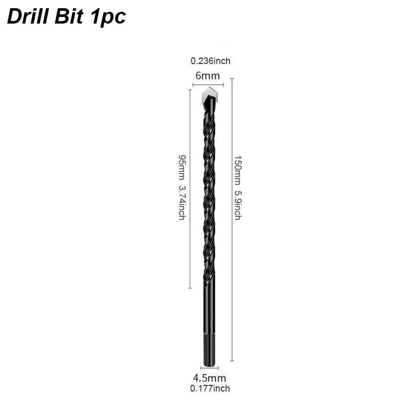 Бетонная плитка Металлическое сверло Каменная кладка Твердосплавный для стекла Керамический кирпич Пластик Дерево Каменщик Керамическая стена Кольцевая пила Удлинитель Длинный