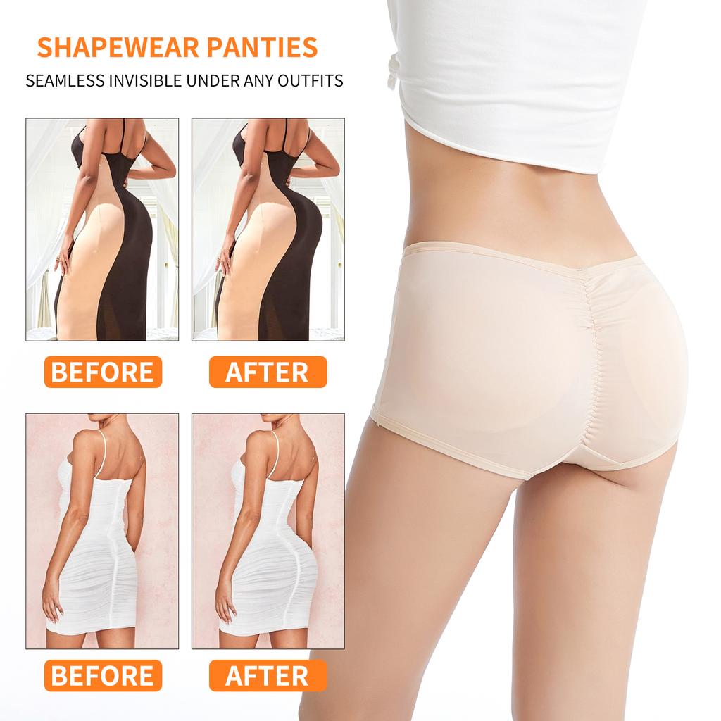 Женские трусики для увеличения ягодиц, нижнее белье с подкладкой в ​​виде задницы, корректирующее белье, трусы на бедрах, трусы с эффектом пуш-ап, подтягивающие ягодицы