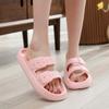 Fashion Shevalues New Women's Slippers With Adjustable Double Buckle Leisure Concise Women's Sandals EVA Platform Outdoor Beach Slippers