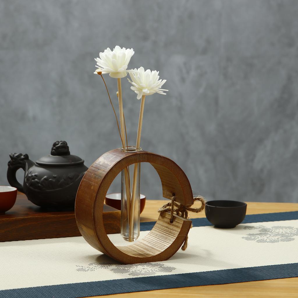 Бамбуковый диффузор для дома, бутылка, подарки для вечеринок, стеклянный контейнер, диффузор с палочками, бутылка для эфирного масла, диффузор с цветами, палочки