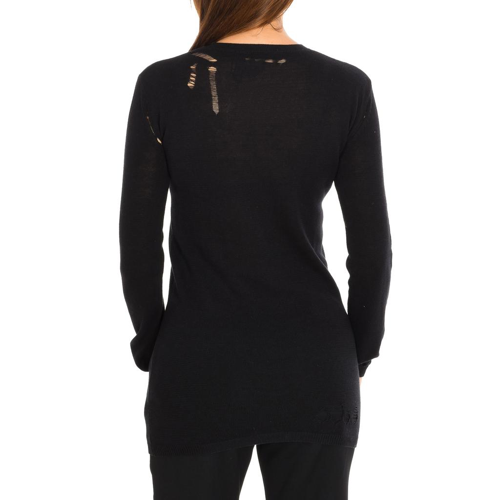 Blusa CAIMAN manga larga y cuello redondo 17S2SR011 para Mujer