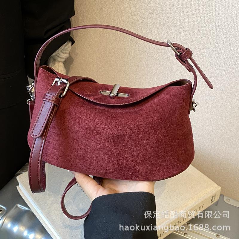 Сумка премиум-класса, нишевая, женская, осень-зима 2025, новая, повседневная, модная, взрывная, женская, универсальная, сумка-пельмень