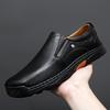 Модные однотонные мужские повседневные лоферы  Удобная мягкая подошва, противоскользящая обувь для вождения  Высококачественная легкая плоская обувь для ходьбы