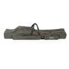 Portable Folding Fishing Rod Carrier Canvas Fishing Pole Tools Storage Bag Case Fishing Gear Tackle
