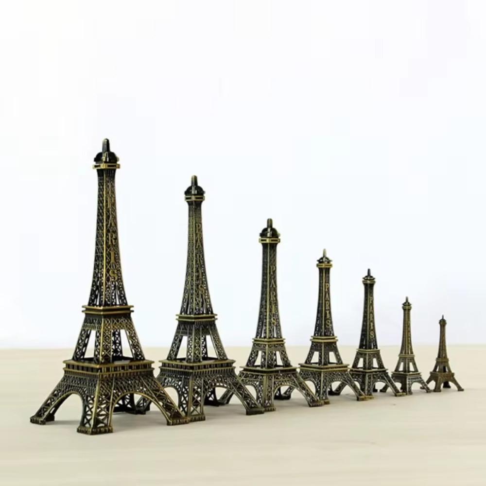 7 Sizes Eiffel Tower Model Metal Eiffel Tower Decorative Ornaments Eiffel Tower Statue