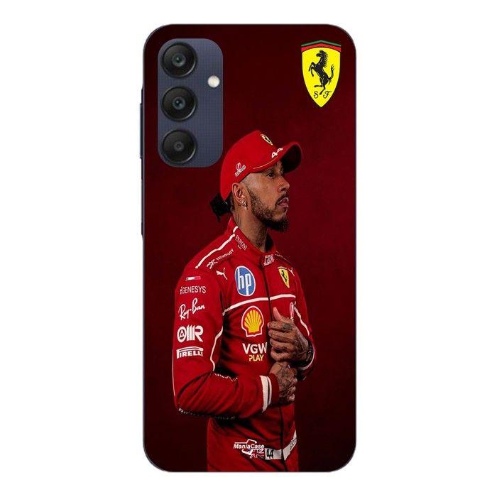 Чехол Для Samsung galaxy A25 Льюис Хэмилтон Официальные обои Ferrari Maniacase