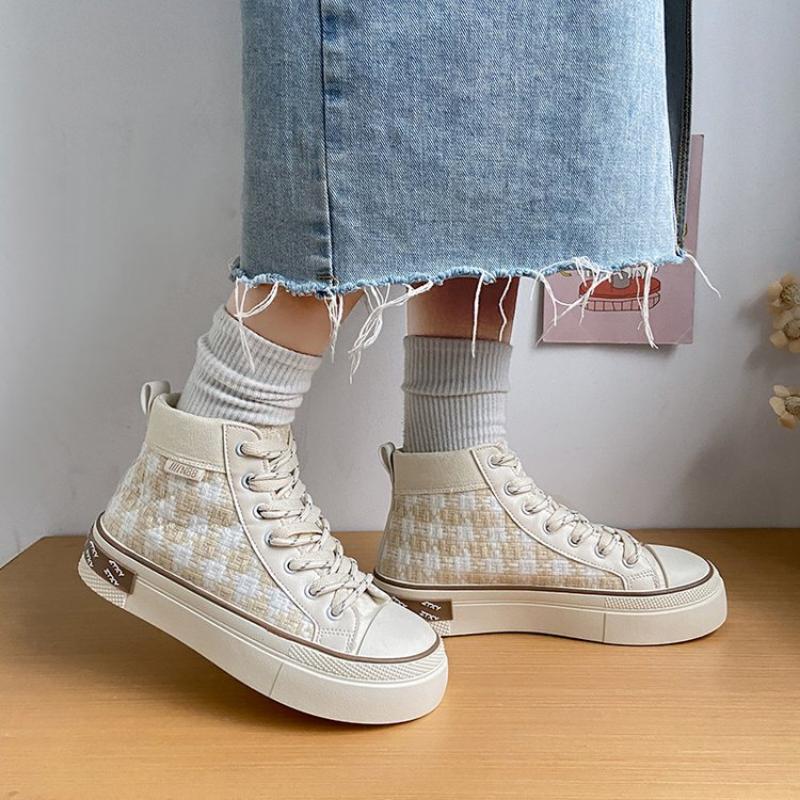 Холщовая обувь с плоской подошвой, удобная, противоскользящая, модная, простая, универсальная, повседневная обувь, женская обувь, одинарные туфли, весна-осень