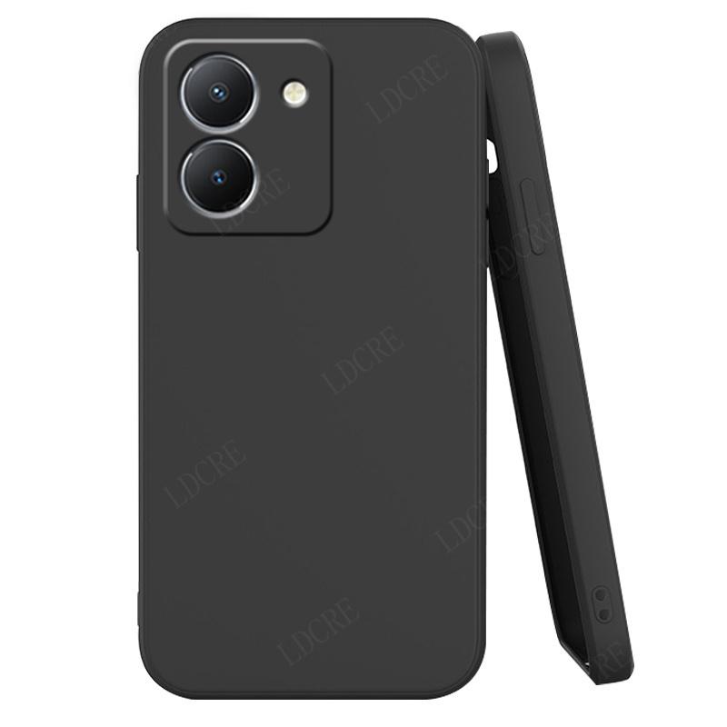 Для чехла Vivo Y36 чехол для Vivo Y36 Capas задняя крышка жидкий силикон противоударный полный TPU мягкий чехол для Vivo Y36 Y 36 Fundas 6.64"
