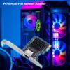 Сетевая карта 1/2/4 порта 2,5 Гбит/с PCIe с интерфейсом 2,5 Gigabit Ethernet, адаптер RJ45 NIC на чипе RTL8125BG, совместимая с Windows Linux
