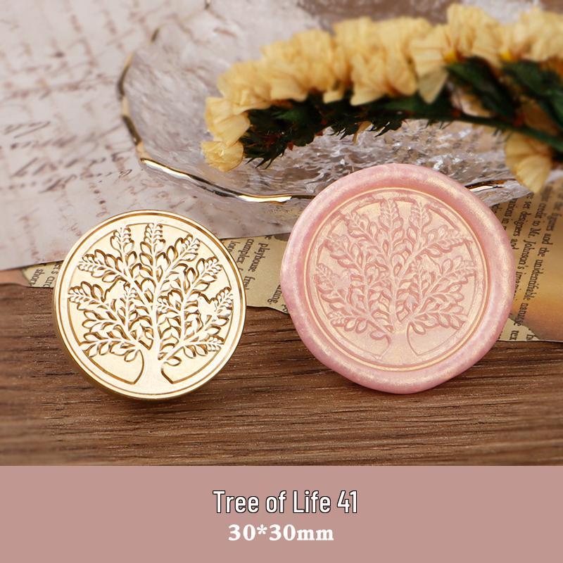 НаборCustom Frosted Copper Head Seal Set with Irregular Shape and Anime Pattern