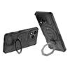 For Honor 400 Lite 5G Magnetic Case Rotating Metal Kickstand Shockproof PC+TPU Phone Back Cover