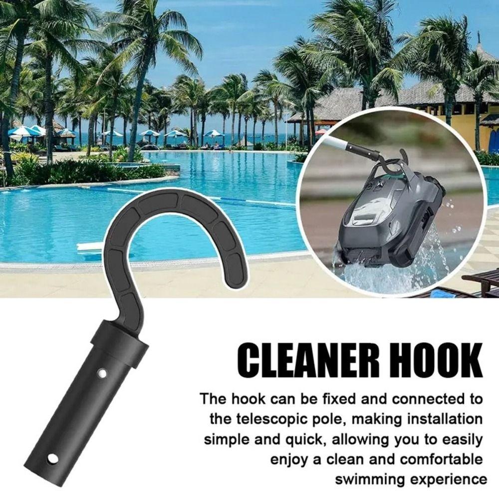 Black Accessories Hook Telescopic Poles Swimming Pool Hooks New Pool Robot Hook