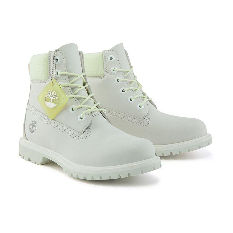 Timberland Уличная повседневная обувь 6 дюймов с высоким верхом, женская обувь белого цвета A2HYSW