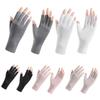 High Elasticity Nail Painting Gloves Nail Uv Protection Nail Art Mittens Sunscreen Gloves Women
