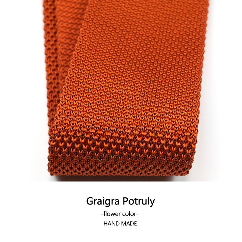 Темно-зеленый маленький галстук 5 см узкий вариант кофейного цвета ретро полосатый британский японский прилив плоский вязаный галстук