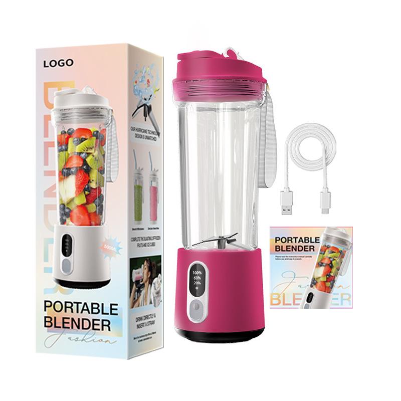 Портативный многофункциональный блендер и чаша для сока - 600 мл, обновленная соковыжималка для измельчения льда