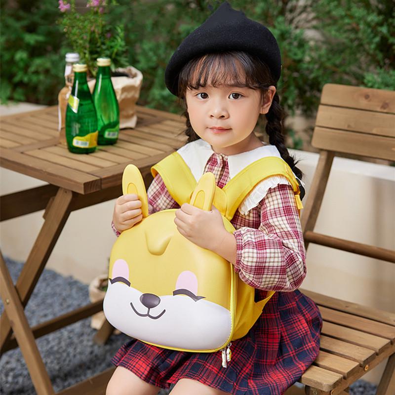 Kids Rabbit Cute School Bag With Eva Material And Breathable Design Toddlers For