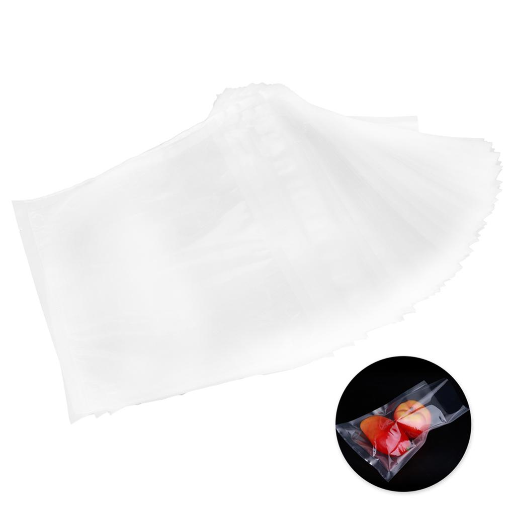 100Pcs Vacuum Sealer Storage Bags Universal Leakproof Food Saving Bag Kitchen Supplies