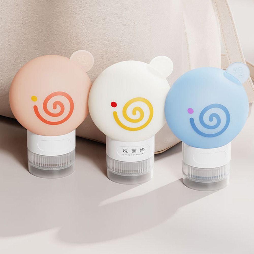 3Pcs 60ml/90ml Hand Soap Dispenser Leakproof Lotion Container Portable Travel Bottles  for Home