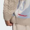 adidas Originals Sportswear Logo Интарсия Пуловер Вязаный свитер Мужские топы Светло-хаки IN0985