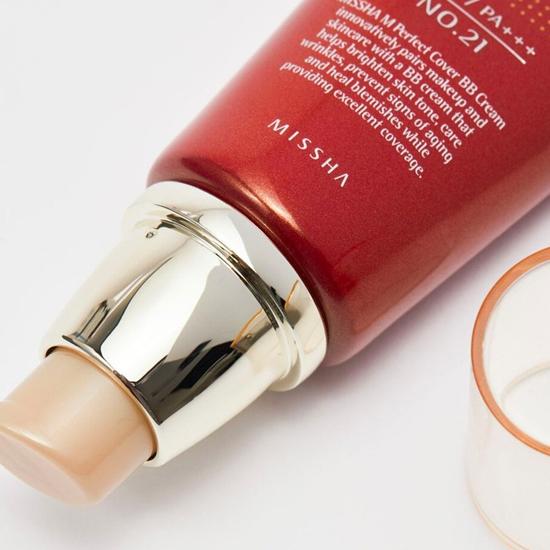 MISSHA M Perfect Cover BB Cream SPF42 PA+++ 50мл №13 Ярко-бежевый (3 варианта)
