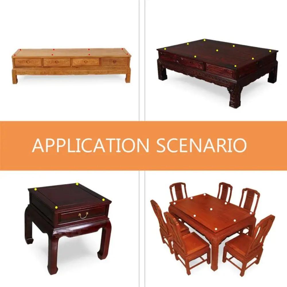 20 шт. 20 мм*3 мм стеклянные противоскользящие накладки для столешницы прозрачные под стеклом накладки бамперы для стеклянной столешницы