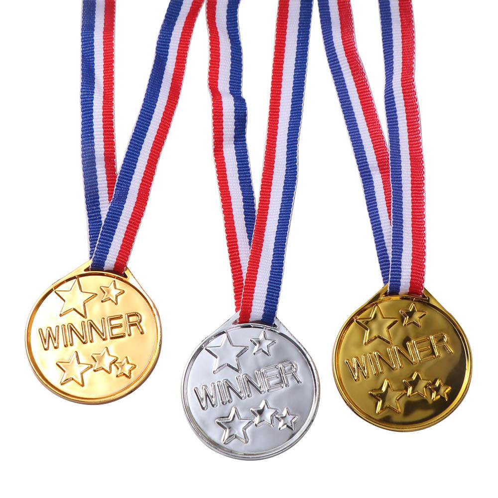 Sports Game Children's Award Medals Winner Reward Plastic Competition Prizes Prizes