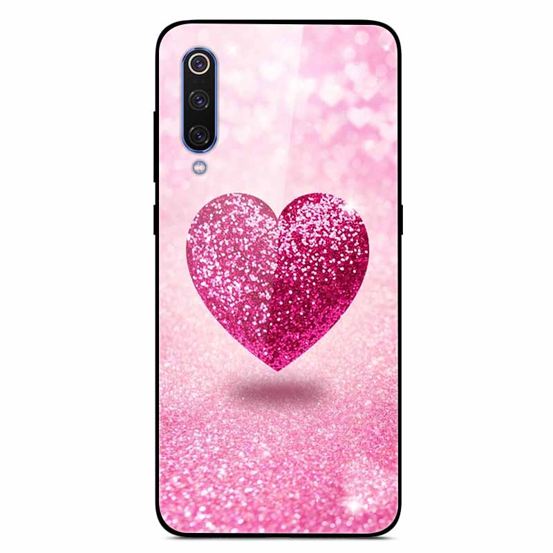 Чехлы для Xiaomi Mi A3 Роскошные Чехлы для Телефона из Закаленного Стекла Космические для Xiaomi MI 9 Lite Чехол 9lite MiA3 Жесткий Защитный Задний Корпус
