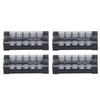 4pcs Wire Barrier Block Terminal Strip Professional High Current TB Fixed Screw Clamp Terminal