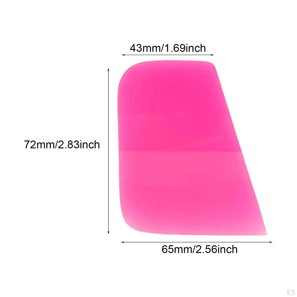 Anti Scratch Rubber Squeegee Home Decal Tool for Car Tinting Ergonomic Grip Lightweight