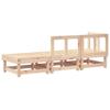 VidaXL Salon de jardin 3 pcs bois massif de pin 825408