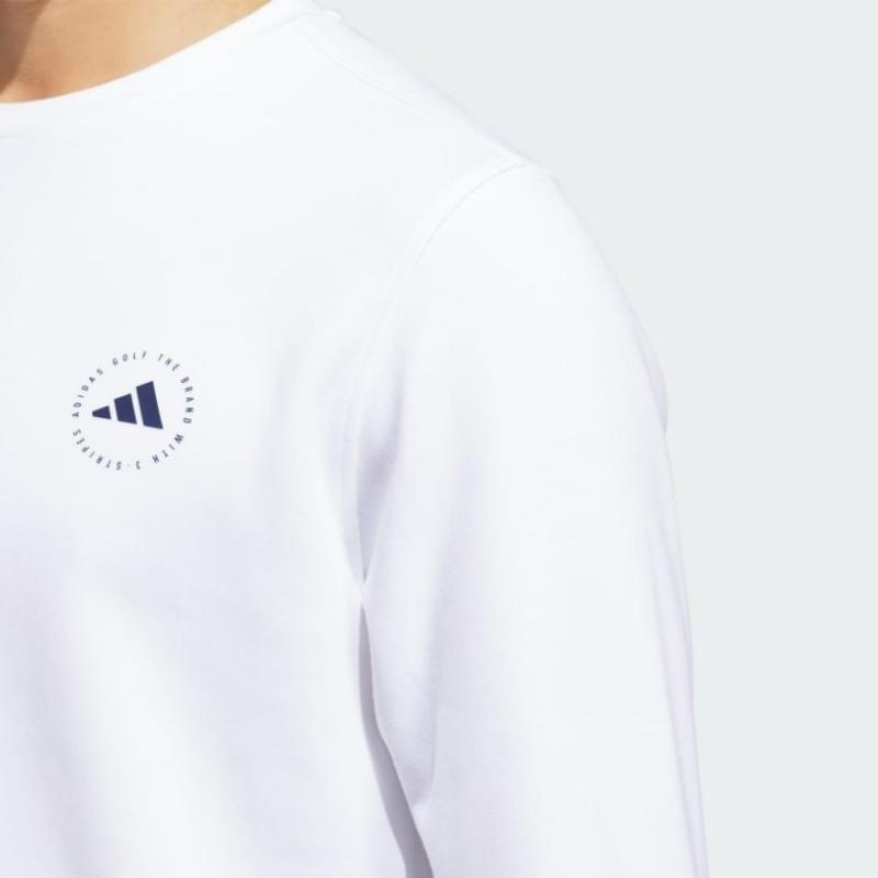 Adidas Футболка Golf 2024 SS мужская с круглым вырезом для гольфа Iu4517