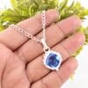 Tanzanite Gemstone 925 Stamped Silver Jewelry Handmade Fashionable Pendant 1.50" PP-2-3
