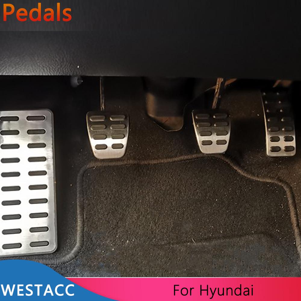 Автомобильные педали акселератора, газа, тормоза, сцепления, подставка для педали для Hyundai Ix25 Creta Accent Verna Solaris для Kia K2 Rio Soul