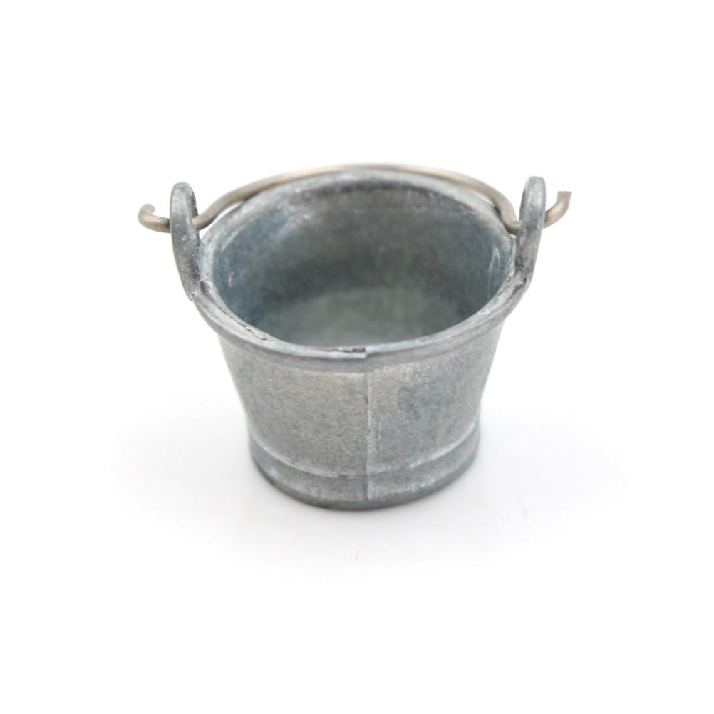 Ведро для воды 1:12 Фея Домашняя Кухня Игра Притворство Кукла Кукольный Домик Миниатюрное Ведро Классическая Игрушечная Мебель Игрушки Подарки