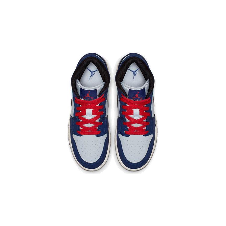 Jordan 1 Mid SE Deep Royal GS BQ6931-400