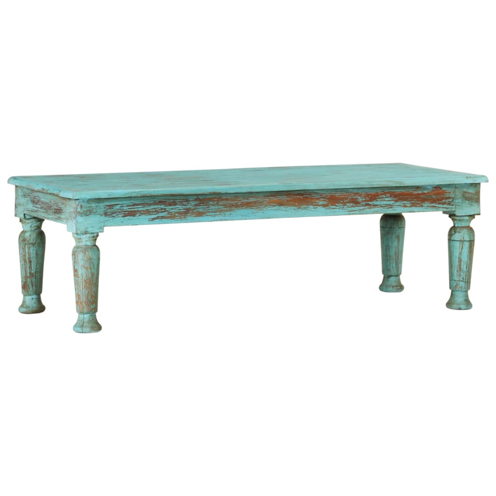 Coffee Table 110 x 50 x 34 cm Solid Reclaimed Wood