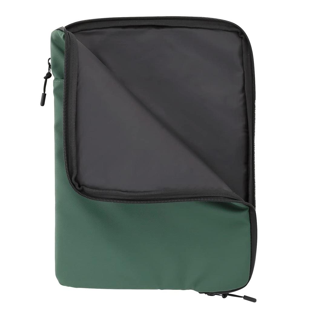 Delfonics Water-Repellent Inner Carrying Case for 13-inch Laptops (Dark Green)