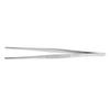 Stainless Steel Silver Long Food Tongs Straight Home Medical Tweezers Garden Kitchen Tool 30cm