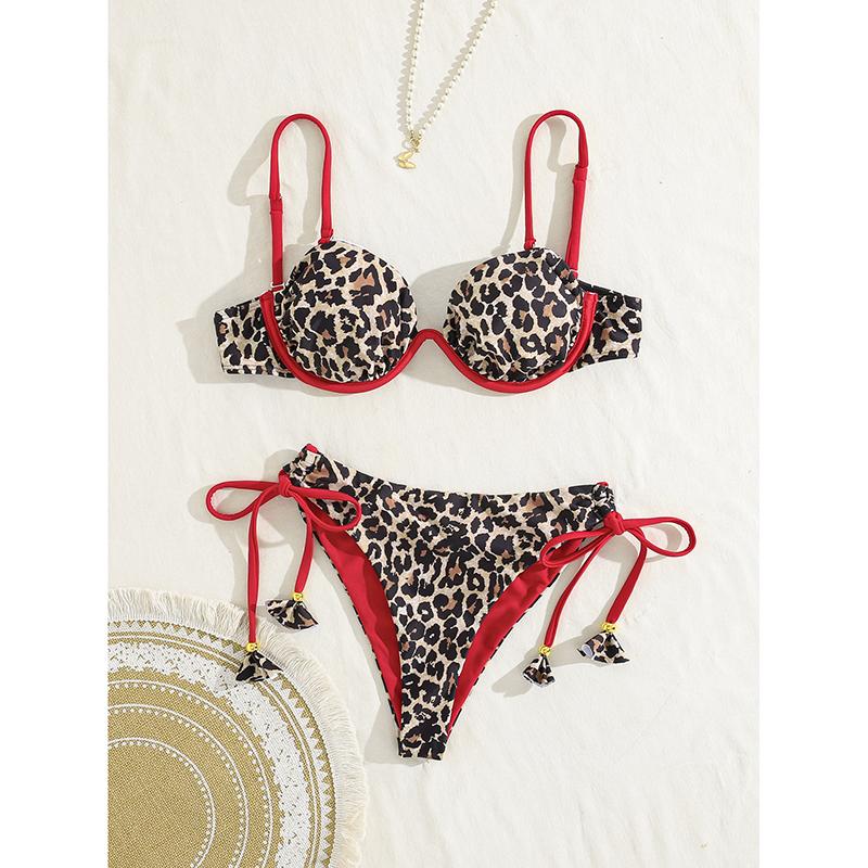 Новый Сексуальный Купальник Бикини с Принтом Женский Купальник Женский Купальник Тонг Комплект Бикини из Двух Частей Мини Микро Купальный Костюм Купальник Леди