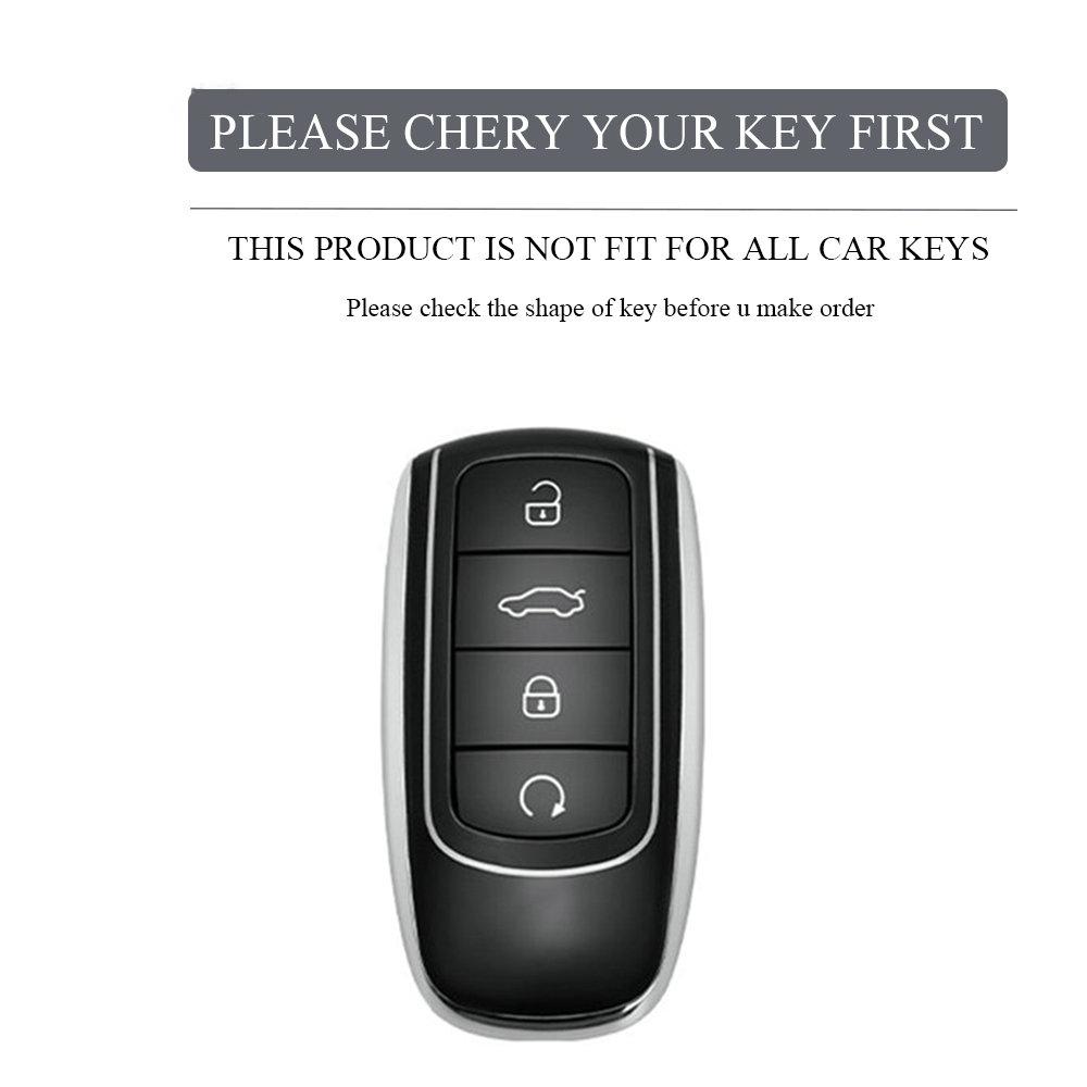 Чехол-футляр из ТПУ для автомобильного ключа Chery Tiggo 8 Pro Tiggo 8plus New 5 Plus 7pro Max Omoda 5 C5 Модод Защитные Аксессуары
