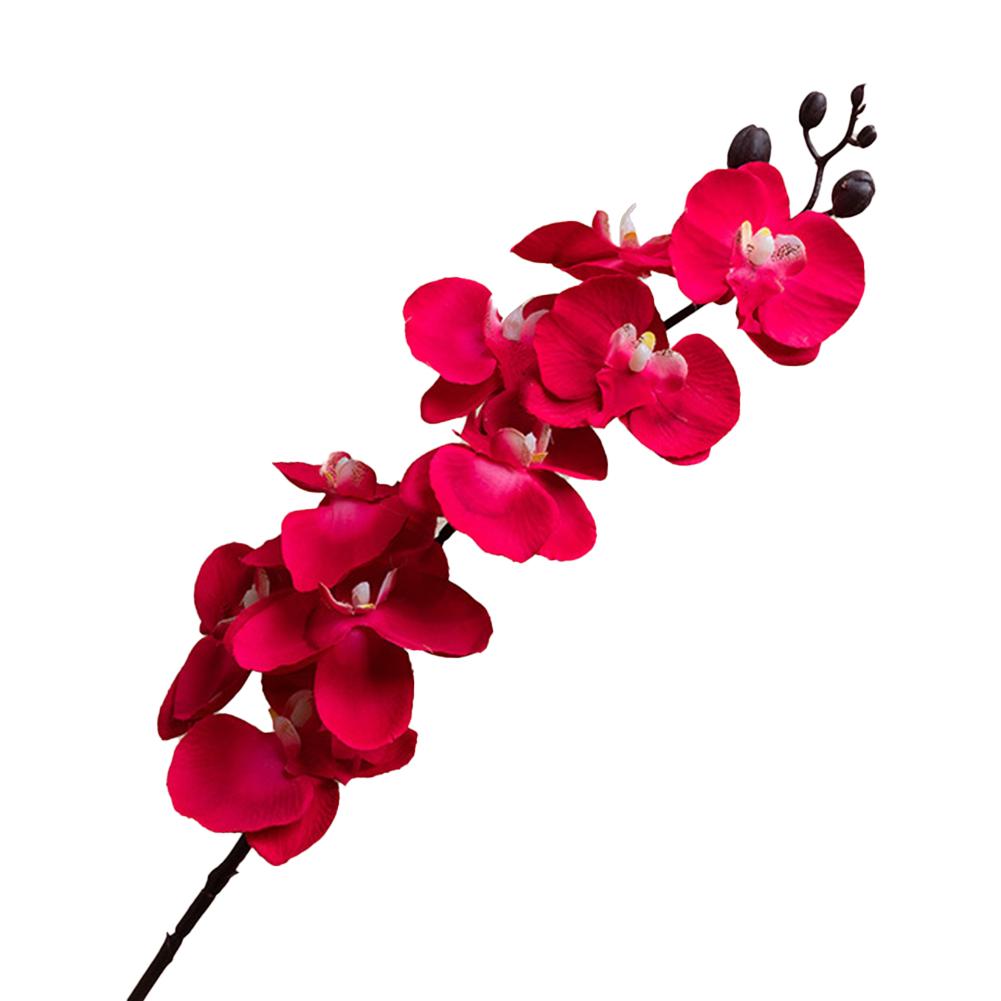 Бабочка Орхидея Искусственный Поддельный Цветок DIY Подделка Для Дома